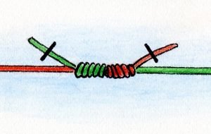 Double Unit Knot completed