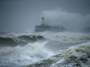 windy fishing conditions