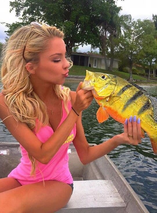 the beauty of the peacock bass