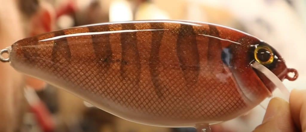 marling baits builds a crankbait for bass out of redwood