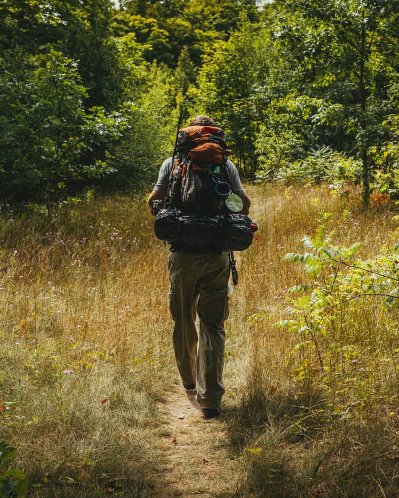north Manitou island hiking
