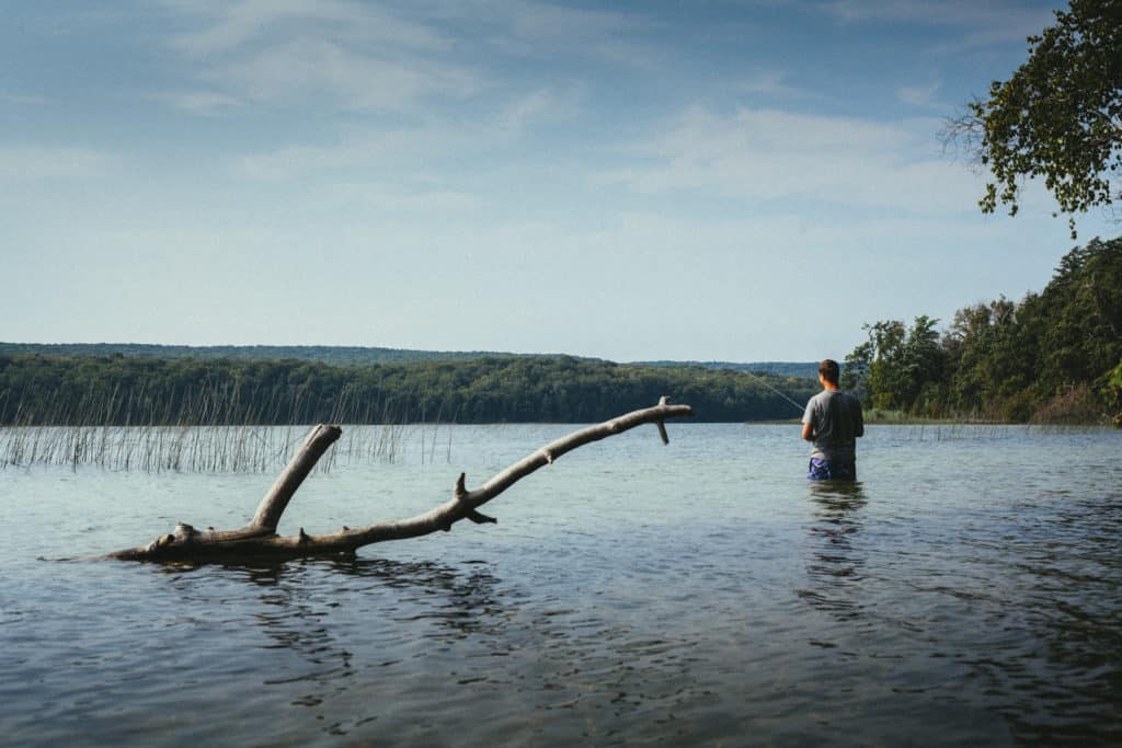 Manitou lake fishing