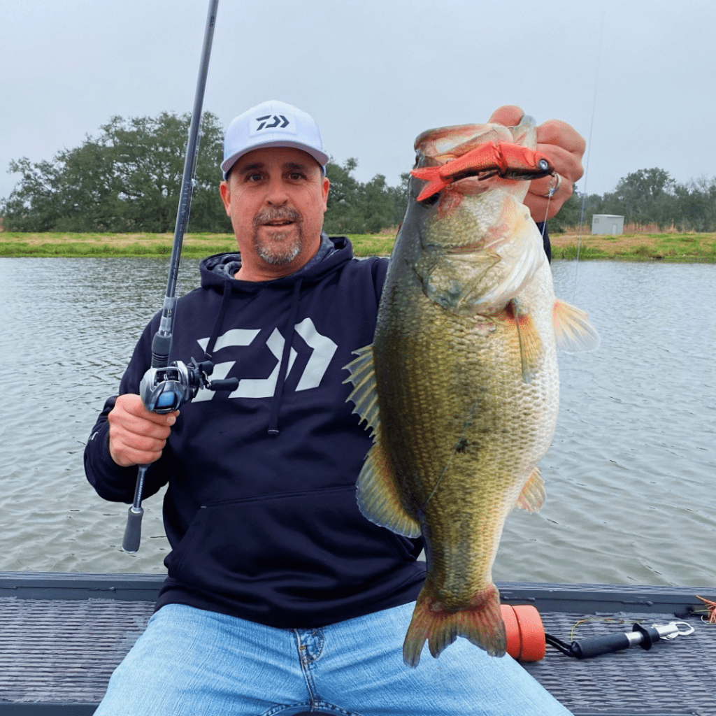 Trophy Bass caught at Paloma Lake