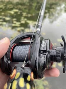 using a baitcaster