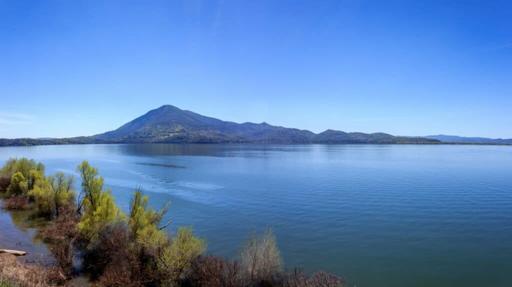 Clear Lake in northern California