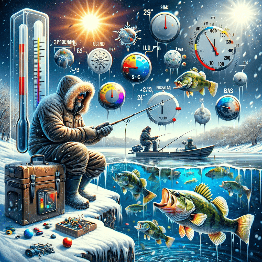 cold water bass fishing