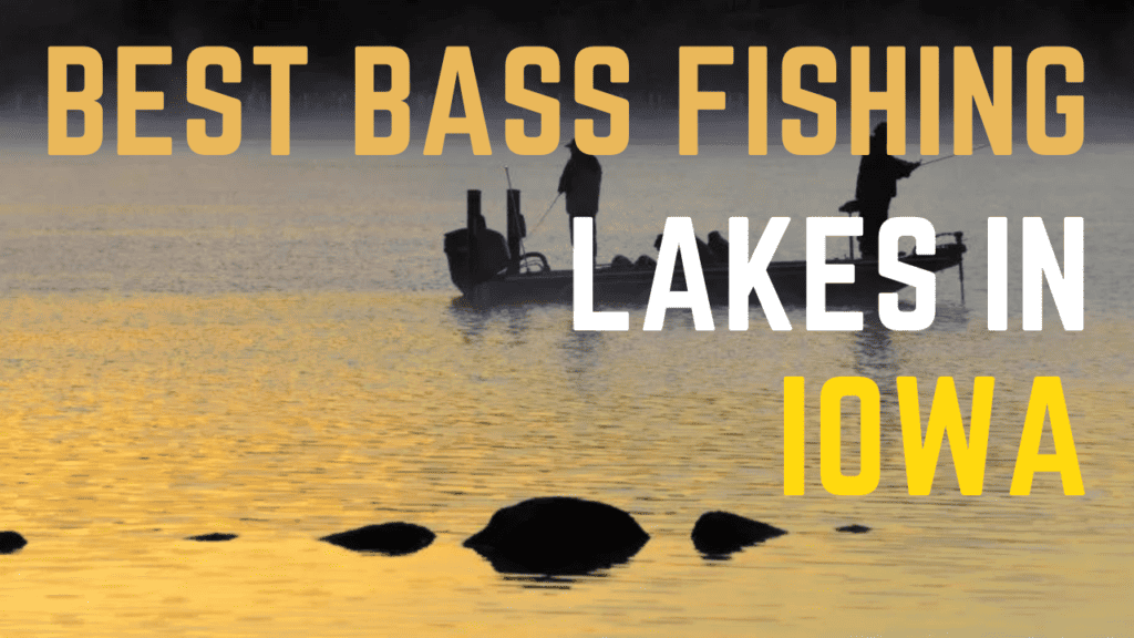 best bass fishing lakes in Iowa