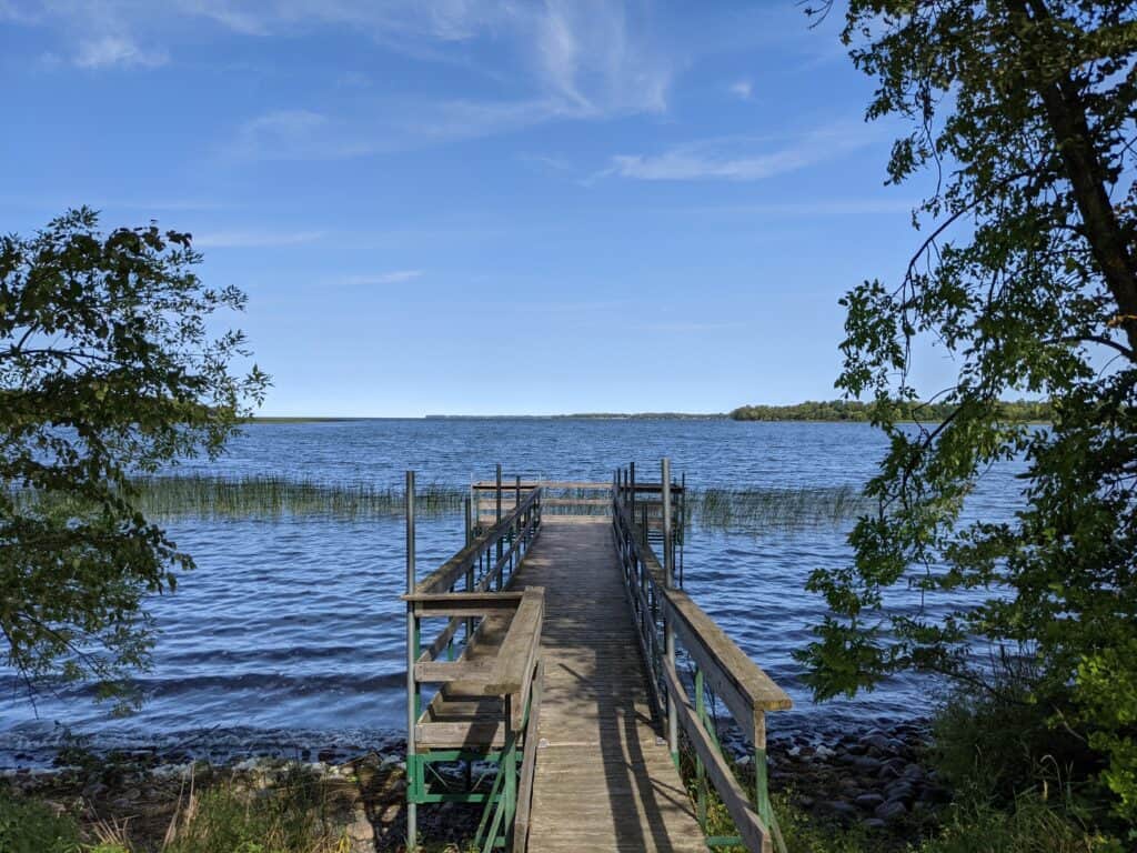 best bass fishing lakes in Minnesota - lake mille lacs