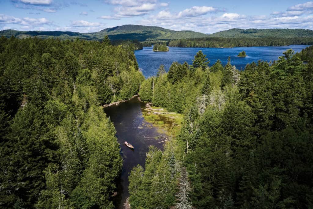 best bass fishing lakes in Maine - Great Pond