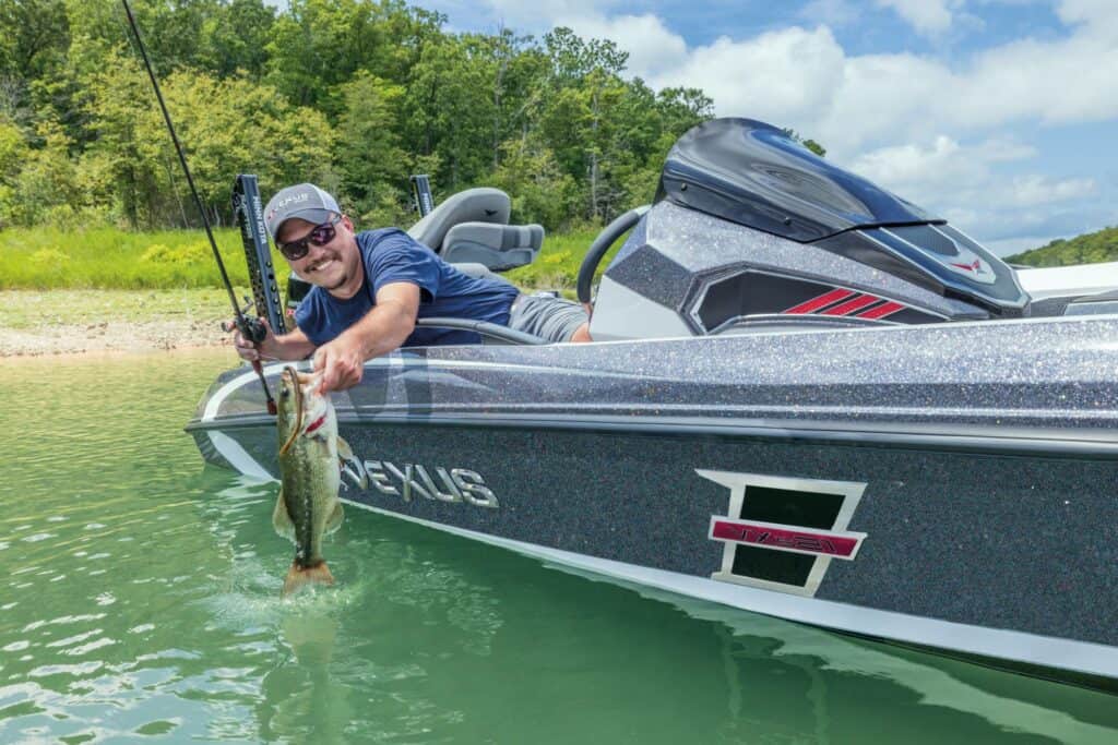 vexus bass boats catching bass