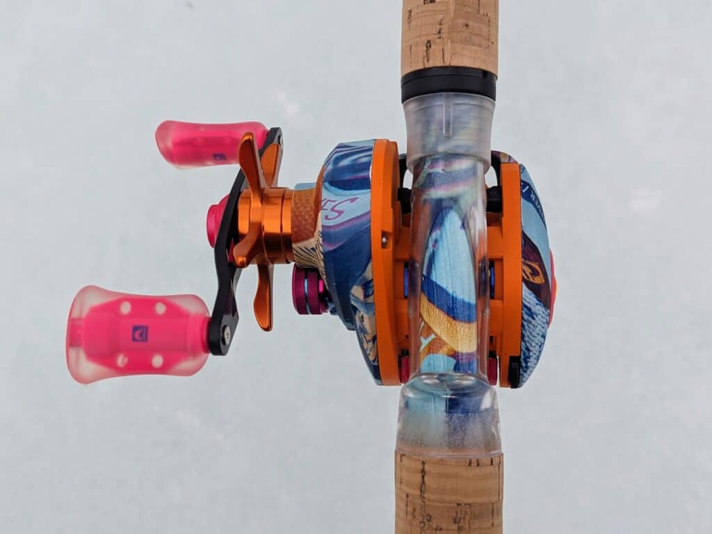 Profishiency Krazy Rizz Baitcast Combo - back view