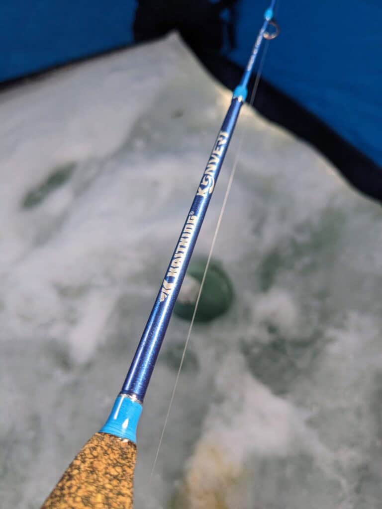 KastKing Konvert ice fishing rod