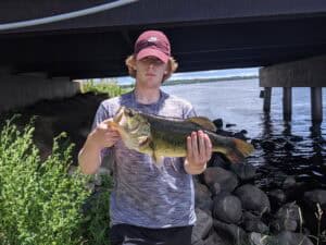 summer bass fishing